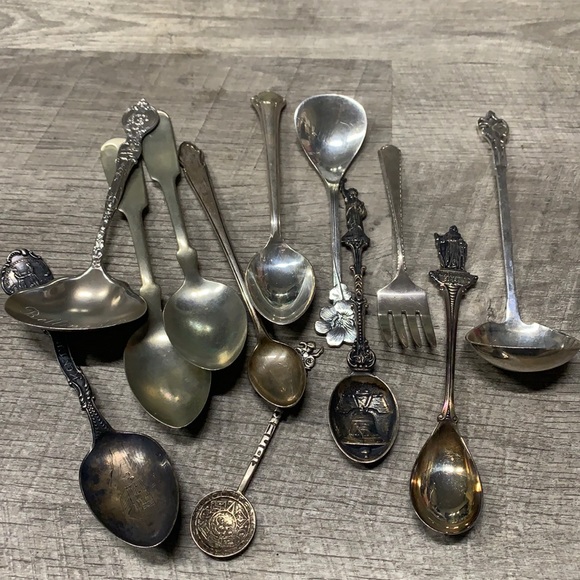 Vintage Other - Set of sterling spoons